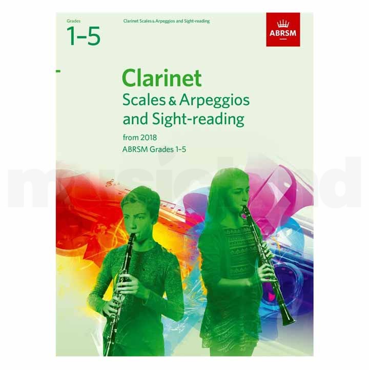 Abrsm Clarinet Scales And Arpeggios And Sight Reading Grades 15 Βιβλίο