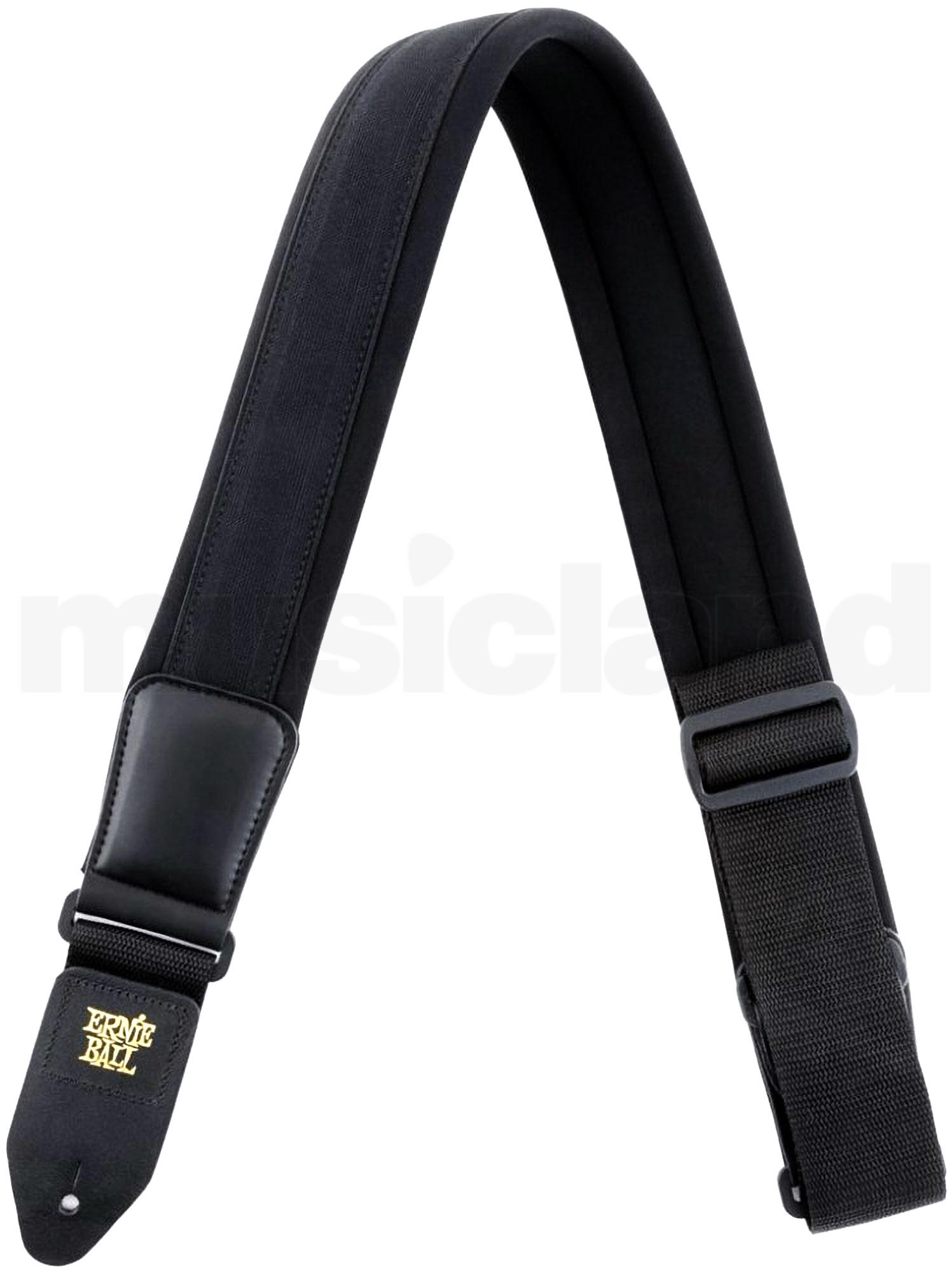 Ernie Ball Neoprene Comfort Guitar Strap, Black (P04144)