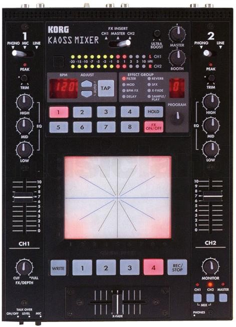 Korg KM-2 Kaoss Mixer Dynamic DJ Mixer - Μίκτης DJ
