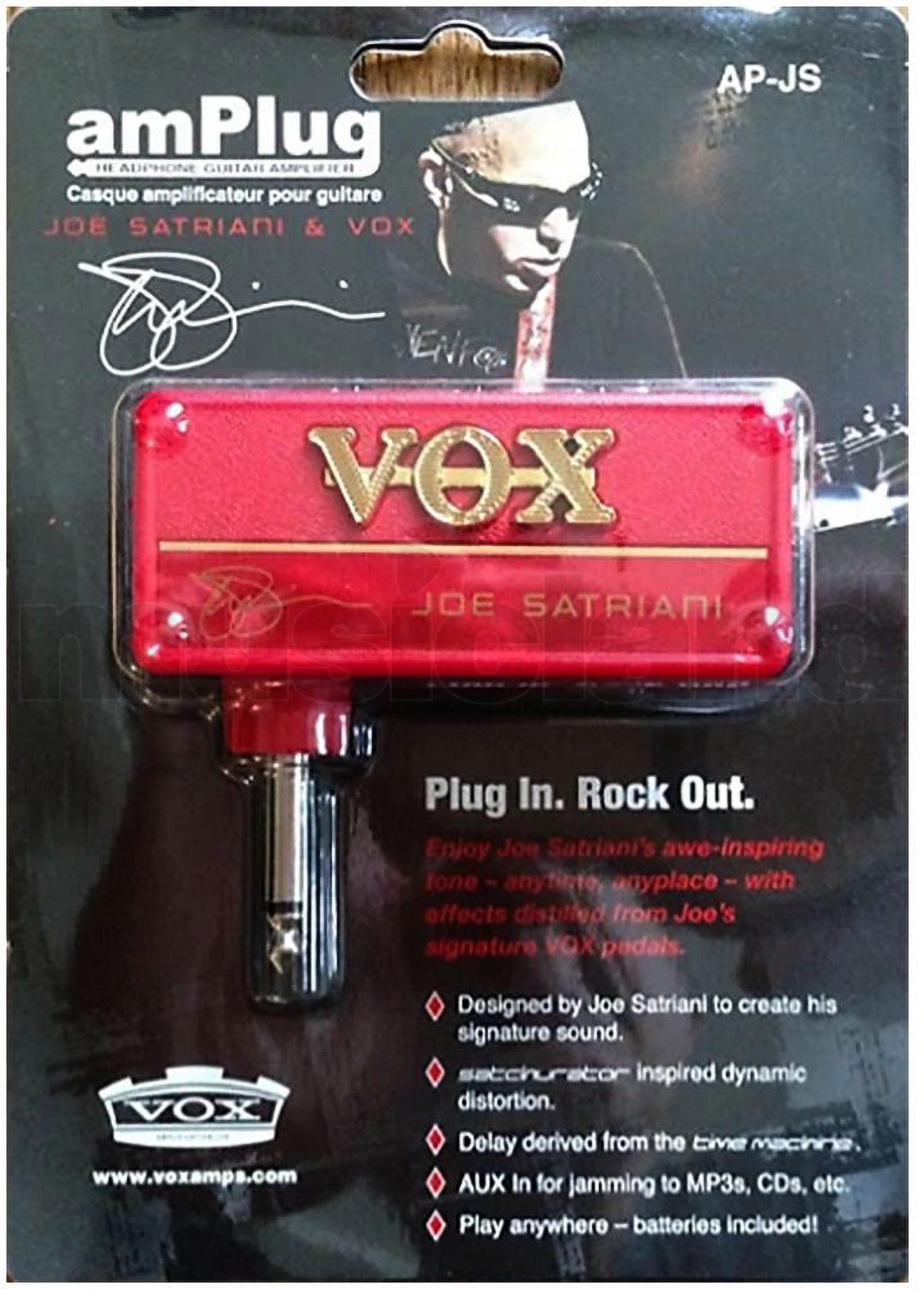 Vox Amplug Joe Satriani Ενισχυτής Ακουστικων Joe Satriani Ενισχυτής  Μπαταρίας για Κιθάρα