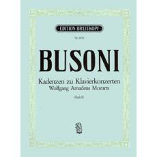 Busoni -  Mozart Kadenzen Band  II