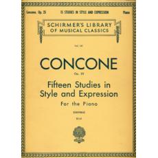 Concone - Fifteen Studies Op. 25 