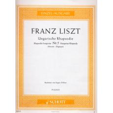 Liszt - Hungariche Rhapsodie Nr. 5