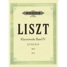 Liszt - Klavierwerke Band IV - Teil II (Etuden)