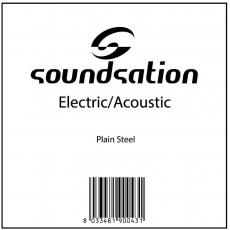 Soundsation P015 Plain Steel - .015