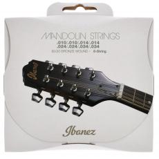 Ibanez IMDS4 Mandolin Strings, 80/20 Bronze - 10-34
