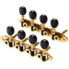 Grover MA200 4+4 - Gold, Black Buttons