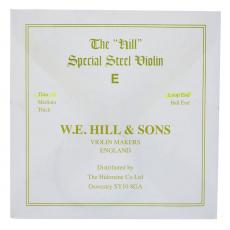 W.E. Hill & Sons Special Steel Violin Ε - Loop End, Thin
