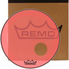 Remo PowerStroke P3 Colortone Bass, Offset Hole - Red, 20