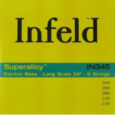 Thomastik Infeld IN345 SuperAlloy, Long Scale - 45 - 125