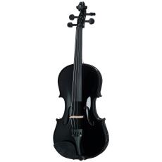 Harley Benton 800 Series Acoustic-Electric Violin - 4/4, Gloss Black