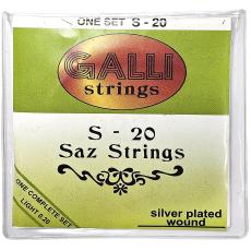 Galli S-20 Saz Strings Silverplated