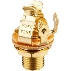 Pure Tone Multi Contact Output Jack - Mono, Gold