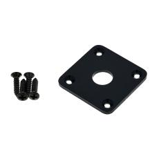 GMi LP-Style Jack Plate - Plastic, Black