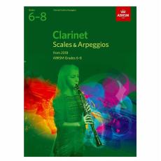 ABRSM Clarinet Scales & Arpeggios, Grades 6–8