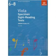 ABRSM Grades 6-8 Viola Specimen Sight-Reading Tests