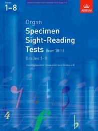 ABRSM - Organ Specimen Sight - Reading Tests, Grades 1-8