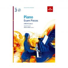 ABRSM Piano Exam Pieces 2021 & 2022, Grade 3 with CD