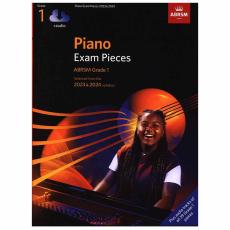 ABRSM Piano Exam Pieces 2023 & 2024, Grade 1 with Online Audio
