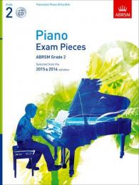 ABRSM - Selected Piano Exam Pieces 2015-2016, Grade 2 (Book + CD)