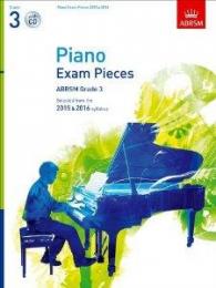 ABRSM - Selected Piano Exam Pieces 2015-2016, Grade 3 (Book + CD)