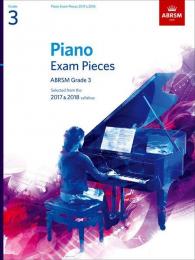 ABRSM - Selected Piano Exam Pieces 2017-2018, Grade 3 (Book Only)