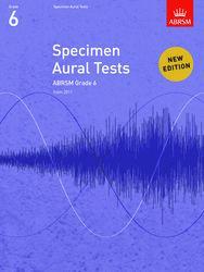 ABRSM - Specimen Aural Tests, Grade 6 (Book Only)