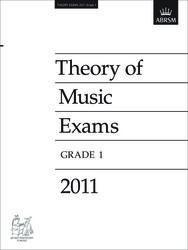 ABRSM - Theory of Music Exams 2011, Grade 1
