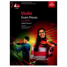 ABRSM Violin Exam Pieces 2024, Score/Part/Online Audio, Grade 2