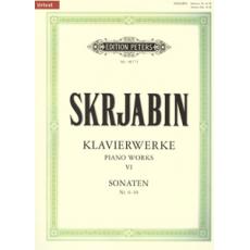 Alexander Scriabin - Klavierwerke VI / Sonaten Nr. 6-10 / Εκδόσεις Peters