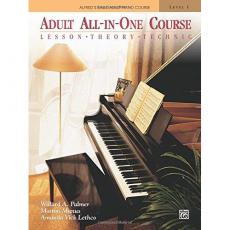 Alfred's Basic Adult All in One Piano Course Level 1