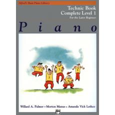 Alfred's Basic Piano Library-Complete Technic Book  Level 1 