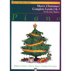 Alfred's Basic Piano Library-Merry Christmas-Complete Level 2 & 3