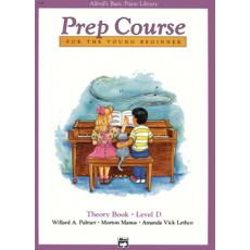 Alfred's Basic Piano Library-Prep Course-Theory Book Level D