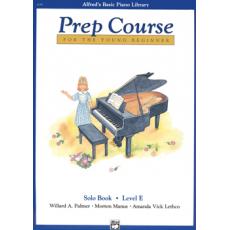Alfred's Basic Piano Library-Prep Course Solo Book Level E