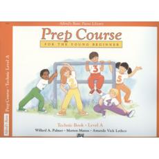 Alfred's Basic Piano Library-Prep Course Technic Book Level A