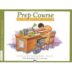 Alfred's Basic Piano Library-Prep Course-Activity & Ear Training Level C