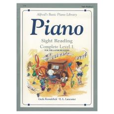 Alfred's Basic Piano Library - Sight Reading Book, Complete Level 1 (1A/1B)