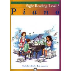 Alfred's Basic Piano Library - Sight Reading Level 3