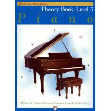 Alfred's Basic Piano Library-Theory Book Level 5