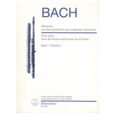 Bach - Flute Solos from the Sacred & Secular Vocal Works, Vol.2