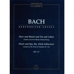 Bach - Heart & Lips, Thy Whole Behaviour BWV 147 (Pocket Score)