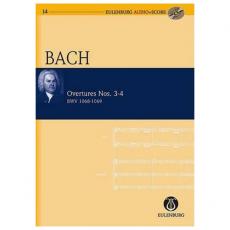 Bach - Overtures Nos 3-4 BWV 1068-1069 SC-CD