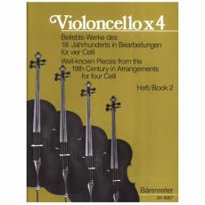 Barenreiter Violoncello X 4 (Book 2)
