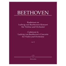 Beethoven - Cadenzas to the Violin Concerto Op.61