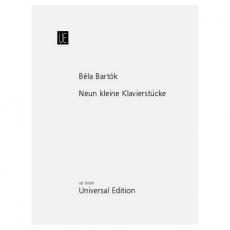 Bela  Bartok -  9 Kleine  Klavierstucke - Complete