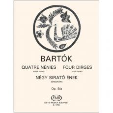 Bela Bartok - Four Digres op.9a