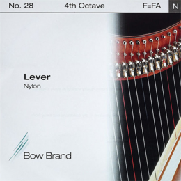 Bow Brand Nylon - Lever F, 4th Octave