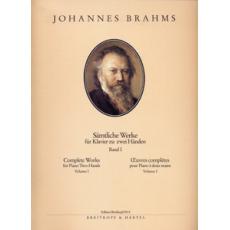 Brahms - Klavierwerke I