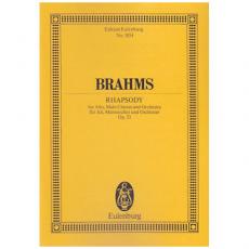 Brahms - Rhapsodie Op 53